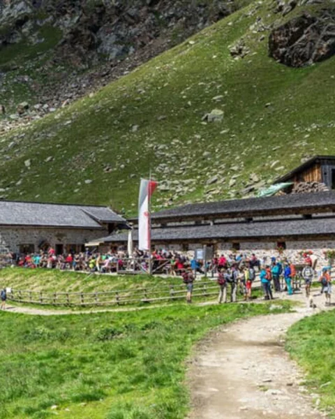 [Translate to Italiano:] Die Oberkaser Alm