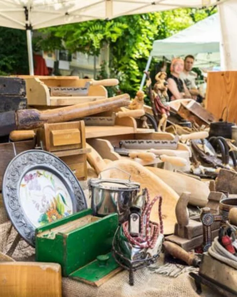 [Translate to Italiano:] Der Flohmarkt in Meran